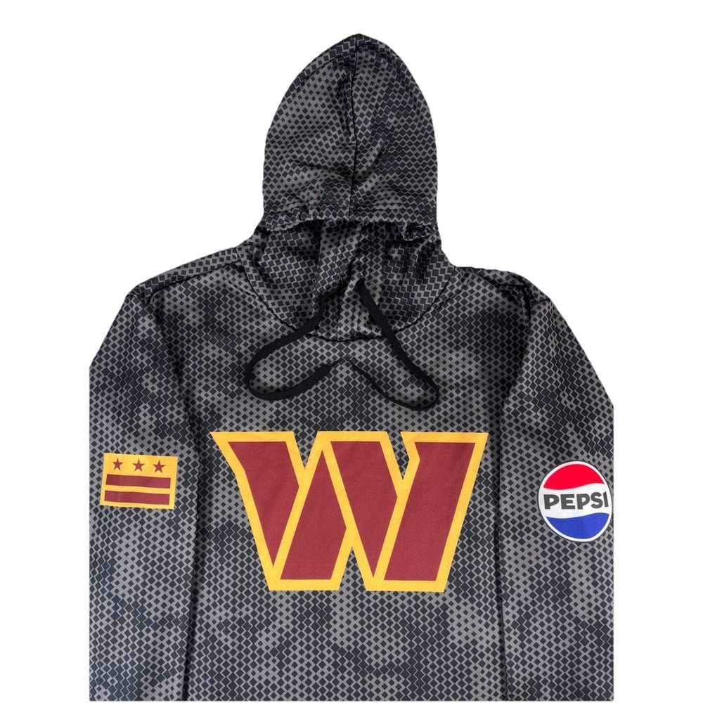 Washington‎ Commanders NFL 2024 SGA Digital Camo Hoodie Sweatshirt Adult Medium